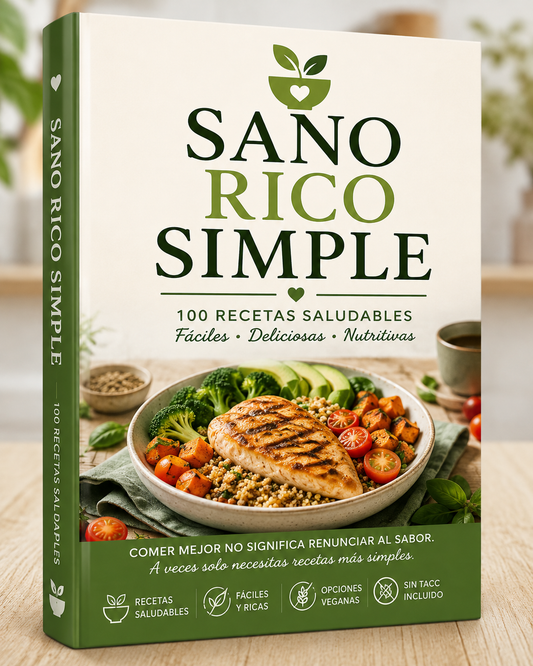 libro Sano Rico Simple